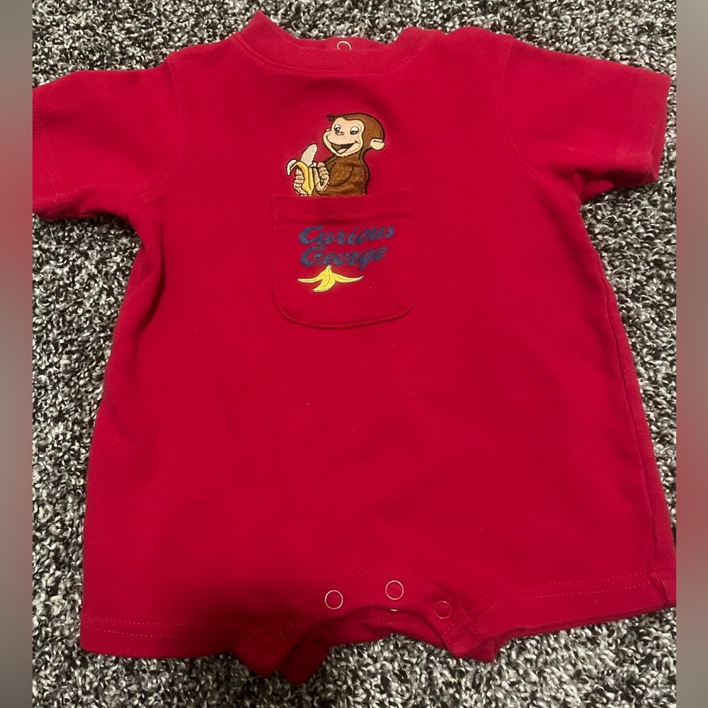 curious george one piece!!❤️